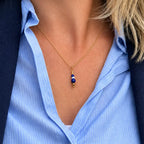 Collier Ondine - Lapis lazuli - Peggy Fée