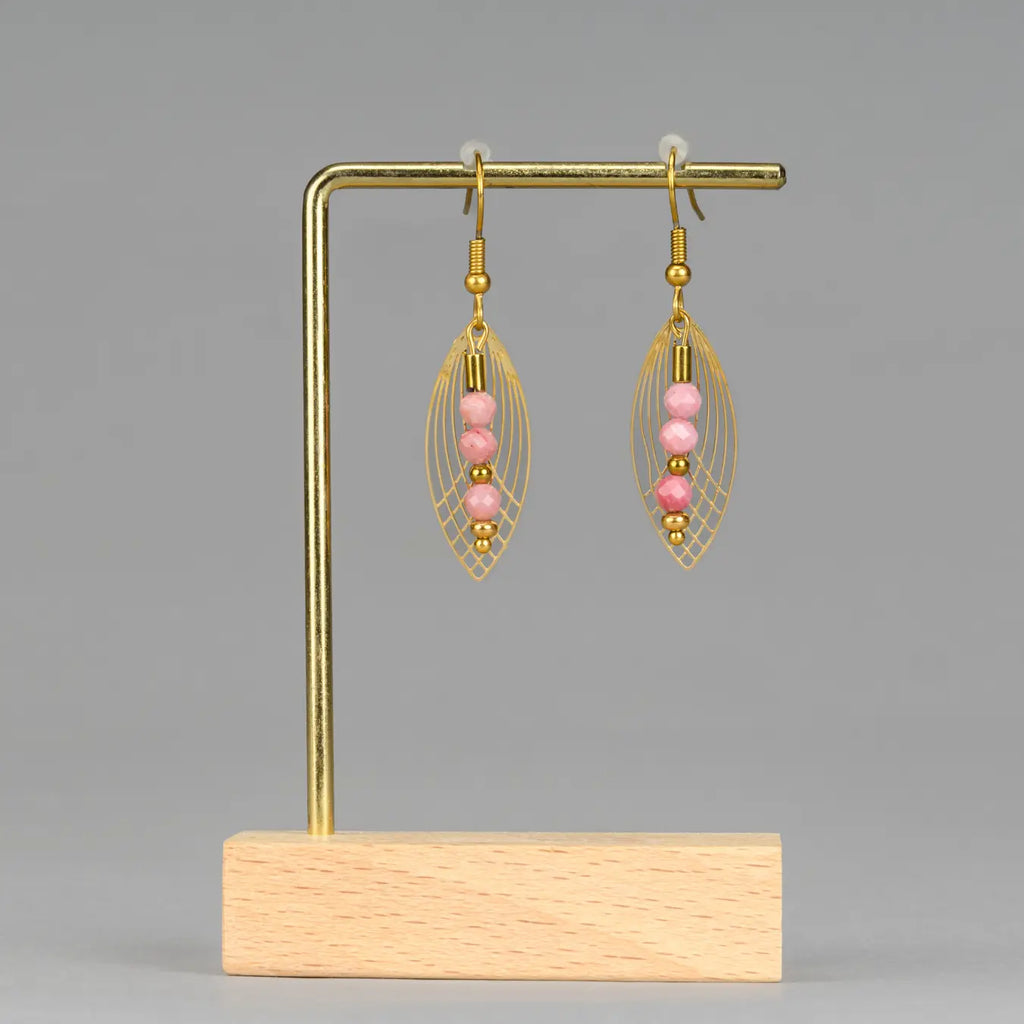 Boucle Ailée - Rhodonite - Peggy Fée