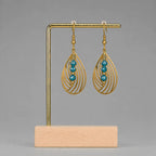 Boucle d'oreilles Intemporelle - Apatite - Peggy Fée