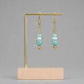 Boucle Ondine - Amazonite - Peggy Fée