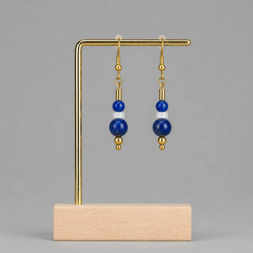 Boucle Ondine - Lapis Lazuli - Peggy Fée