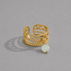 Bague - Déva Amazonite - Peggy Fée