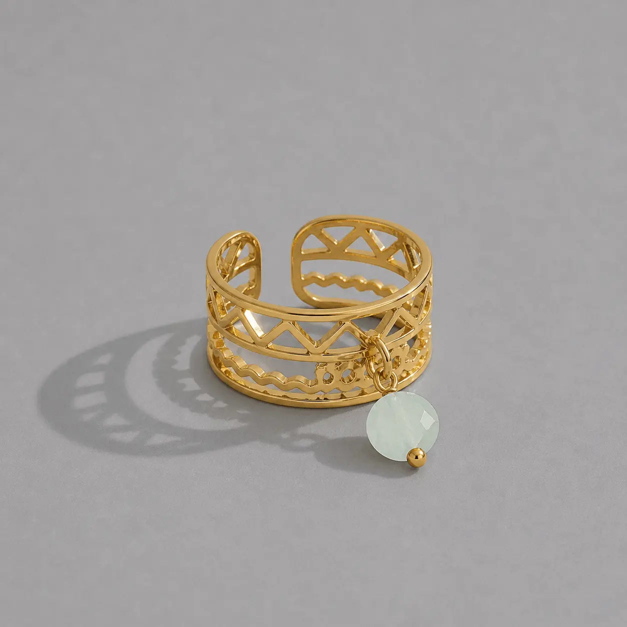 Bague - Déva Amazonite - Peggy Fée