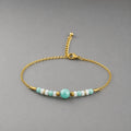 Bracelet Ondine - Amazonite - Peggy Fée