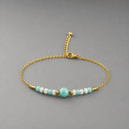 Bracelet Ondine - Amazonite - Peggy Fée