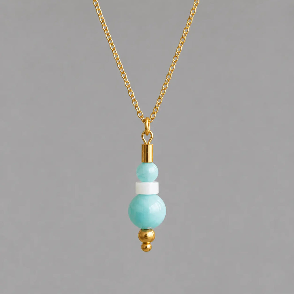 Collier Ondine - Amazonite - Peggy Fée