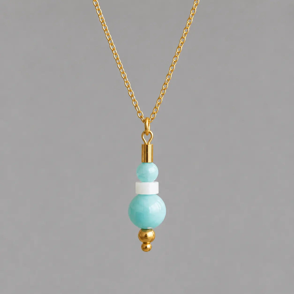 Collier Ondine - Amazonite - Peggy Fée