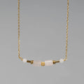 Collier Rosée - Quartz Rose - Peggy Fée
