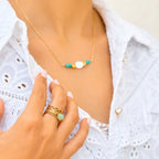 Bague - Déva Amazonite - Peggy Fée