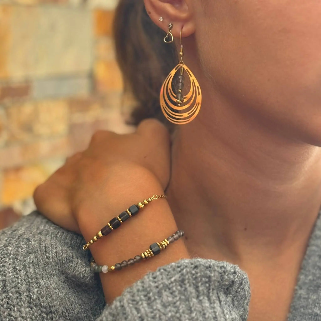 Boucles d'oreilles Maria Peggy Fée