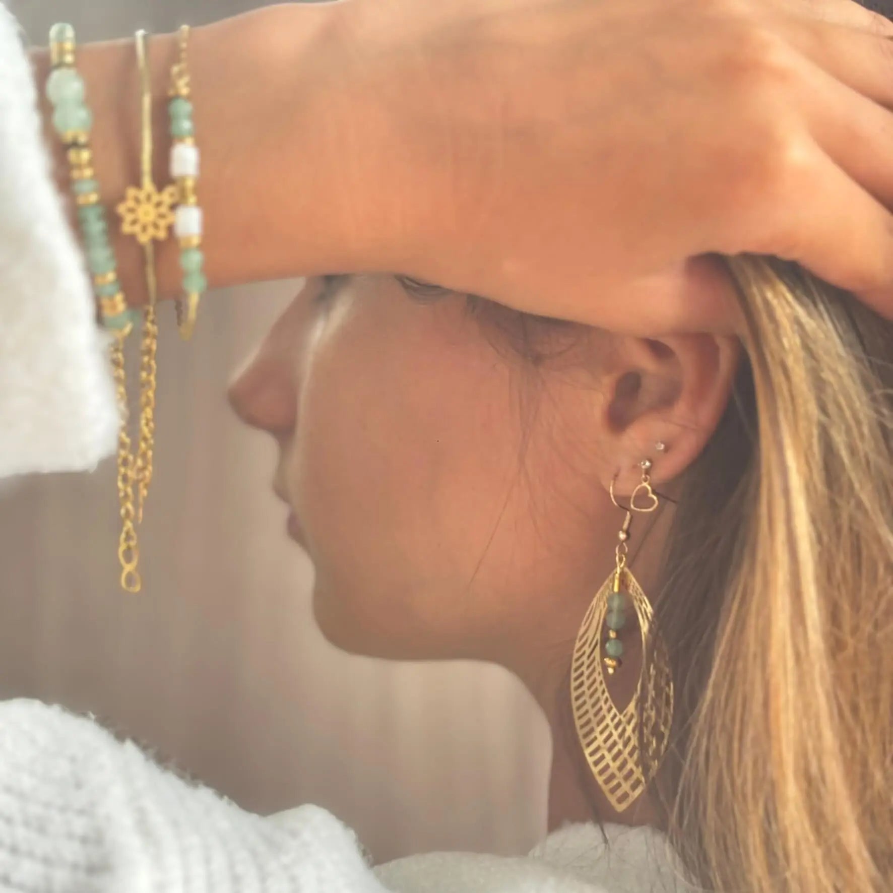 Boucles d'oreilles Sylvia Peggy Fée