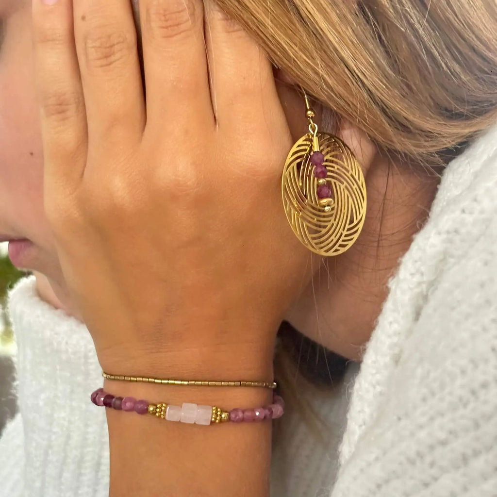 Bracelet - Rosa Peggy Fée