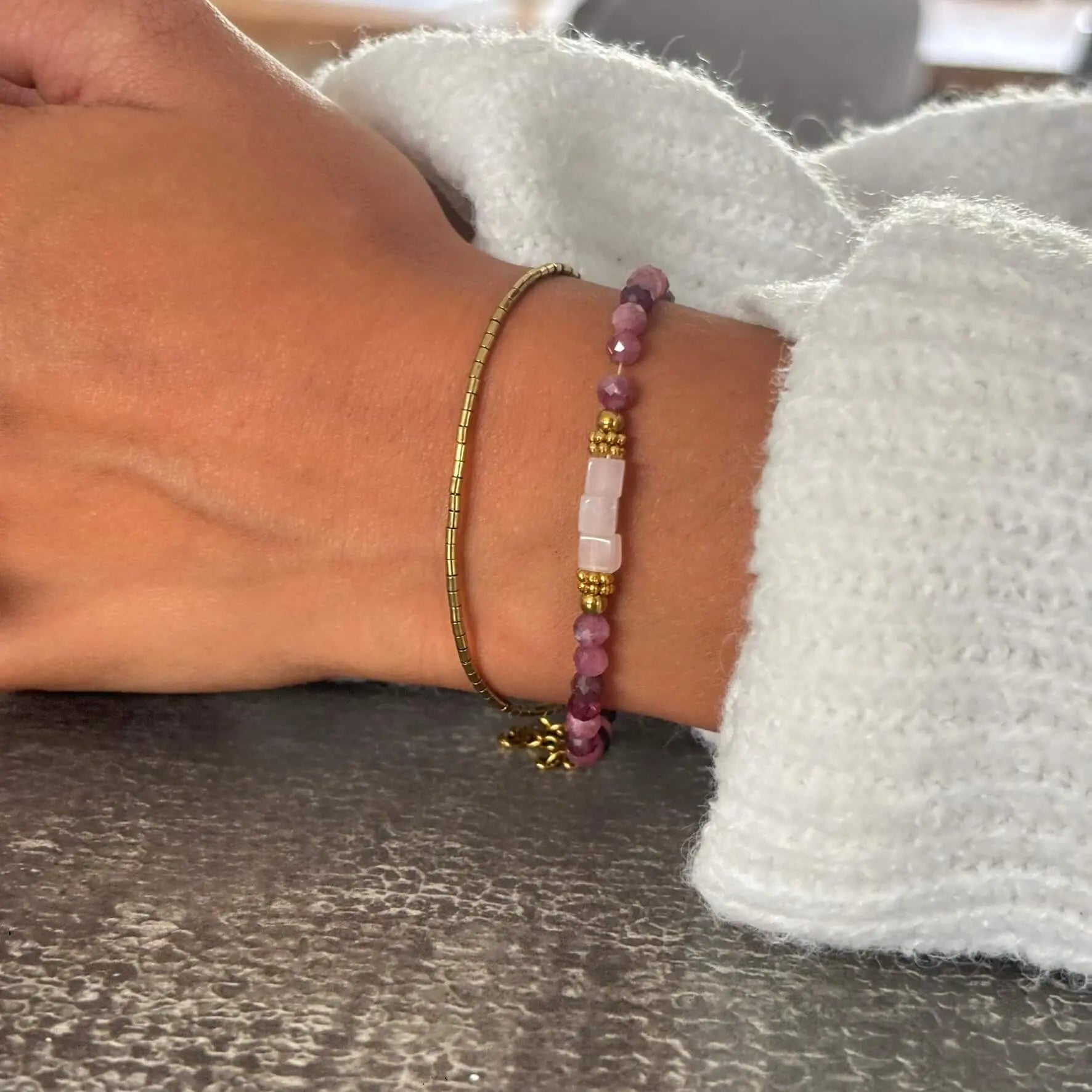 Bracelet - Rosa Peggy Fée