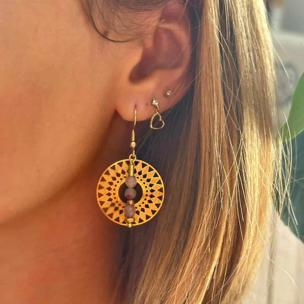 Boucles d'oreilles Mélia Peggy Fée