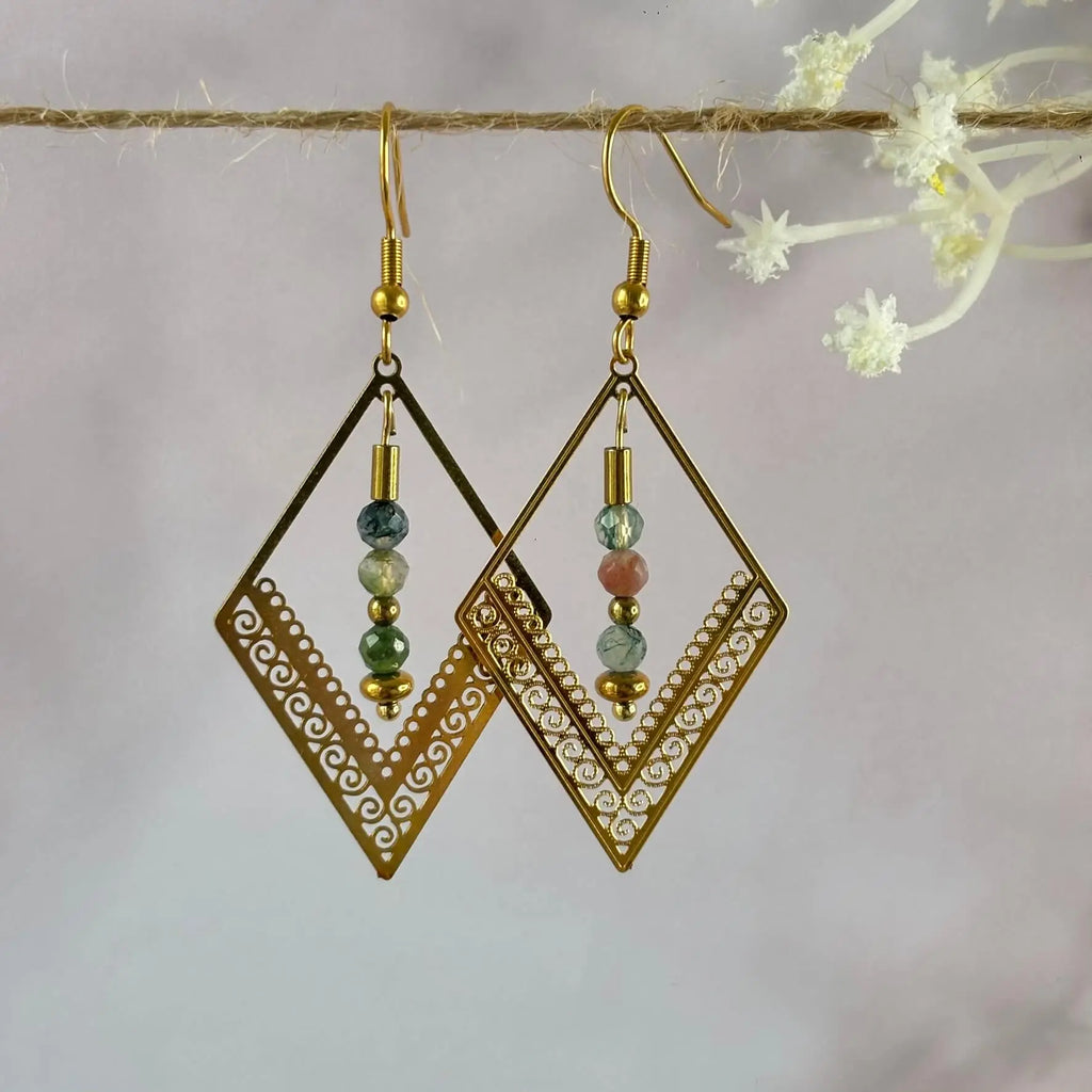 Boucles d'oreilles India Peggy Fée