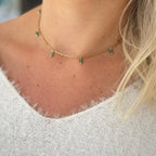 Collier - Louana Aventurine verte Peggy Fée