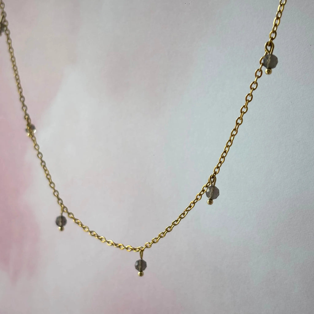 Collier - Louana Quartz fumé - Peggy Fée
